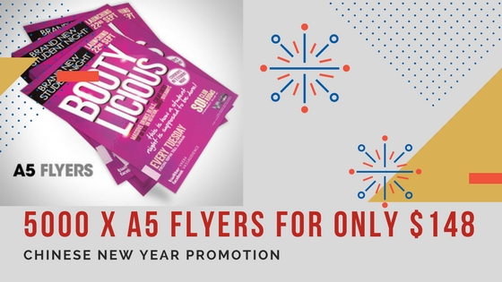 _5000 x A5 Flyers for only $148 !_